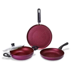 Wonderchef Spectra Non-Stick Cookware 5pc Set