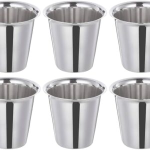 Stainless Steel Chai Tea Glass Set 150ml x6