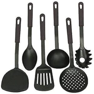 Nylon Kitchen Tool Set 6pc Non-Stick Safe
