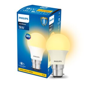 Philips 9W B22 LED Bulb Warm White 4-Pack