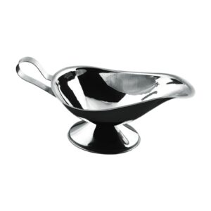 Stainless Steel Gravy Boat Sauce Pourer 350ml