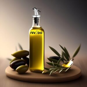 Glass Oil Dispenser Bottle 500ml with Stopper