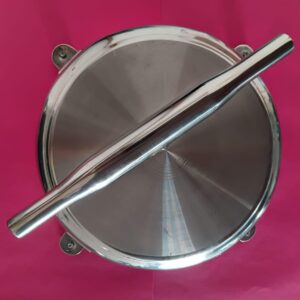 Stainless Steel Chakla Belan Rolling Set