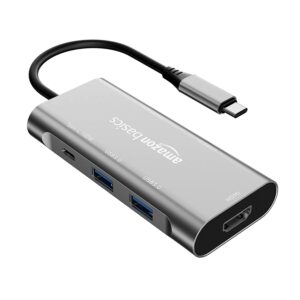 AmazonBasics Multi-Port USB-A Hub 7-in-1