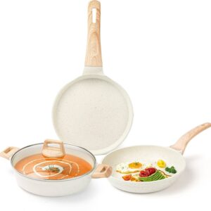 Carote 5-Piece Swiss Granite Non-Stick Set
