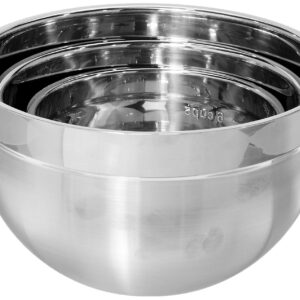 Cuisinart 3-Piece Stainless Mixing Bowl Set