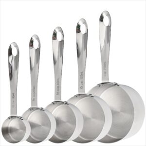Stainless Steel Measuring Cup Set 5pc