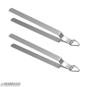 Steel Chapati Tongs Chimta Set 2pc