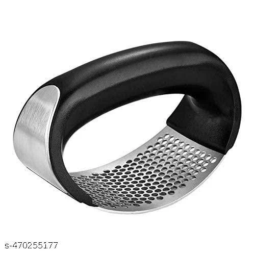 Stainless Steel Garlic Press Crusher