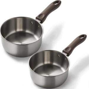 Vinod Tri-Ply Stainless Saucepan Set 2pc