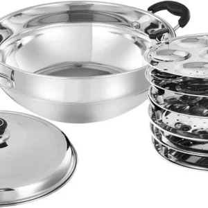 Solimo Premium Stainless 6-Piece Cookware