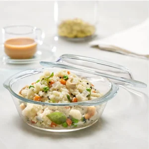 Borosil Glass Casserole with Lid 750ml