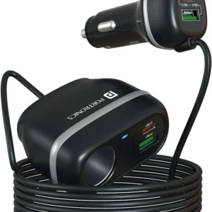 Portronics Car Power 40W Dual Car Charger