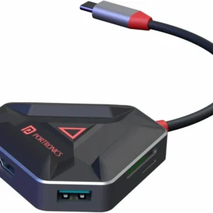 Portronics Mport 6 USB-C Hub 6-in-1