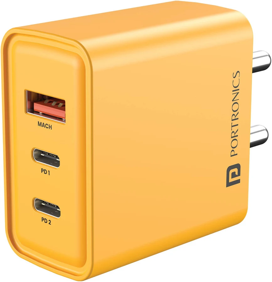 Portronics Adapto 66 65W GaN Charger