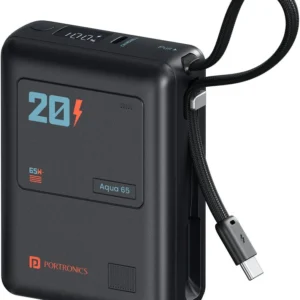Portronics Charge Disk 5 20000mAh 65W