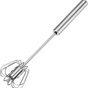 Manual Egg Beater Stainless Double Whisk